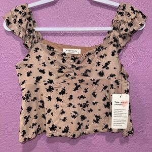 Women's Blouse crop top